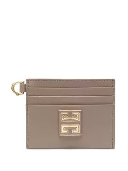 Givenchy картхолдер с логотипом 4G, коричневый