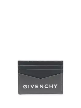 Givenchy картхолдер с логотипом, серый