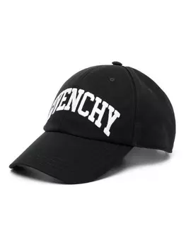 Givenchy кепка с вышитым логотипом, черный