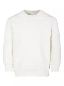 Givenchy Kids джемпер с тиснением 4G, белый