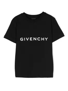 Givenchy Kids футболка Disney Dalmatian с логотипом, черный