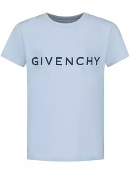 Givenchy Kids футболка из хлопка с принтом