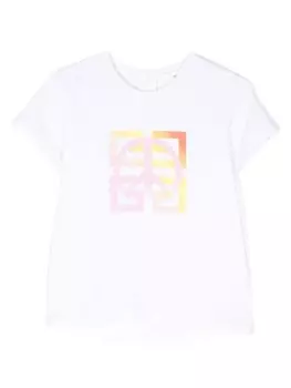 Givenchy Kids футболка с короткими рукавами, белый