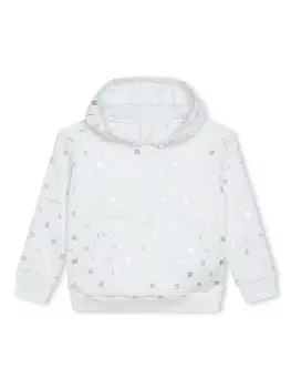 Givenchy Kids худи с логотипом 4G, белый