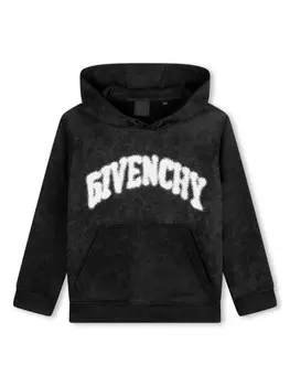 Givenchy Kids худи с принтом, черный