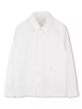 Givenchy Kids рубашка на пуговицах, белый