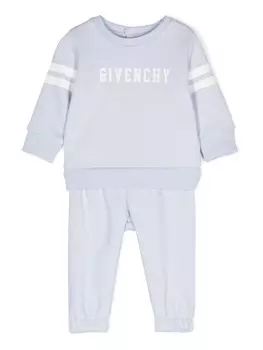 Givenchy Kids спортивный костюм с логотипом, синий