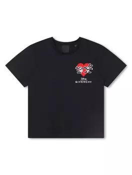 Givenchy Kids толстовка из органического хлопка с вышитым логотипом, черный