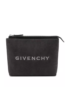 Givenchy клатч с логотипом, черный