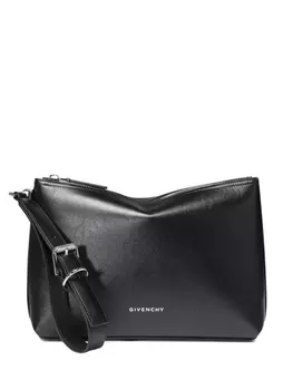 Givenchy кожаная сумка-клатч Voyou, черный