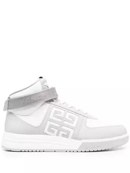 Givenchy кроссовки G4 с нашивкой-логотипом, серый