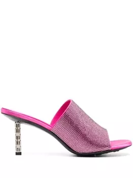 Givenchy мюли G Cube 70 с открытым носком, розовый