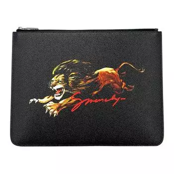 Givenchy Мужской клатч из телячьей кожи, черный