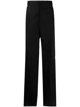 Givenchy прямые брюки из шерсти, черный