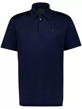 Givenchy рубашка поло с логотипом 4G, синий