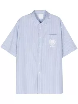 Givenchy рубашка в полоску, синий