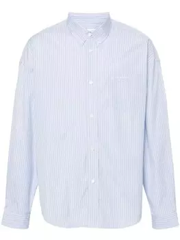 Givenchy рубашка в полоску, синий