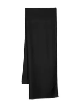 Givenchy шарф с логотипом, черный