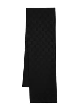 Givenchy шелковый шарф 4G Liquid, черный