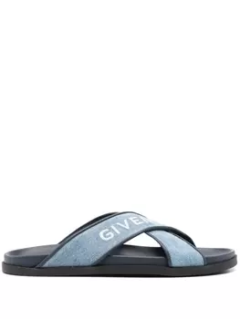 Givenchy шлепанцы G Plage, синий