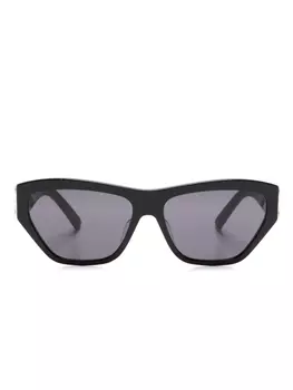 Givenchy солнцезащитные очки 4G в оправе 'кошачий глаз', черный