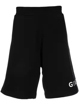 Givenchy спортивные шорты с логотипом, черный