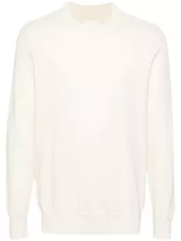 Givenchy свитер с вышитым логотипом, белый