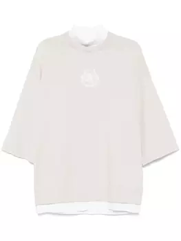 Givenchy толстовка с вышитым логотипом, нейтральный