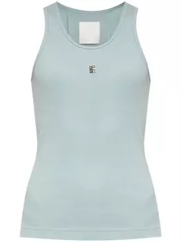 Givenchy топ с логотипом 4G, синий