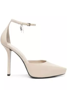 Givenchy туфли с ремешком на щиколотке, серый