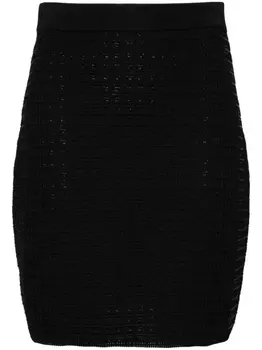 Givenchy юбка с монограммой 4G, черный