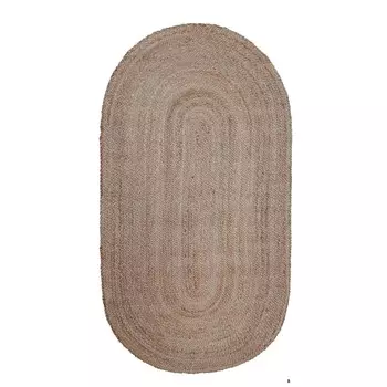 Giz Home ET124 Болеро Джутовый вязаный ковер - Натуральный - 120x180 см