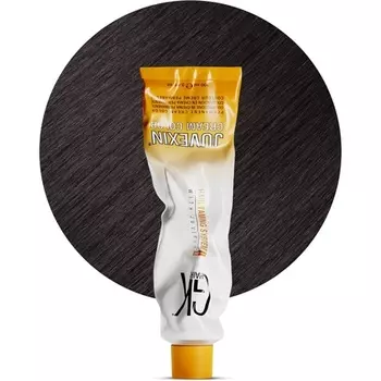 GK HAIR Global Keratin Профессиональная крем-краска для волос в тюбике 3,4 жидких унций 100 мл Ледяной каштан 5,91 Светлый