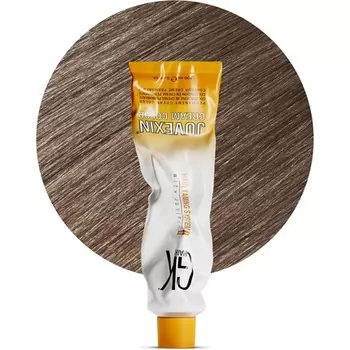 GK HAIR Global Keratin Профессиональная крем-краска для волос в тюбике 3,4 жидких унций/100 мл Питательные и очищающие краски для укладки Высокоэффективный стойкий полуперманентный натуральный тонер-краситель Песок — 8,7 Светло-русый