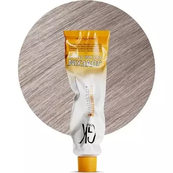 GK HAIR Global Keratin Профессиональная крем-краска для волос в тюбике 3,4 жидких унции 100 мл Питательные очищающие краски для укладки Высокоэффективный долговечный полуперманентный натуральный тонер Краска Ash 10.1 Platinum Blonde