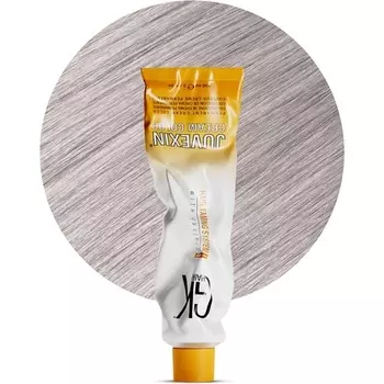 GK HAIR Global Keratin Профессиональная крем-краска для волос в тюбике 3,4 жидких унции 100 мл Питательные очищающие краски для укладки Высокоэффективный долговечный полуперманентный натуральный тонер Краска SuperLighteners 901 Ash