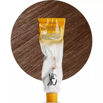 GK HAIR Global Keratin Профессиональная крем-краска для волос в тюбике 3,4 жидких унции/100 мл Питательные и очищающие краски для укладки Высокоэффективный стойкий полуперманентный натуральный тонер Краска Шоколад Лесной орех