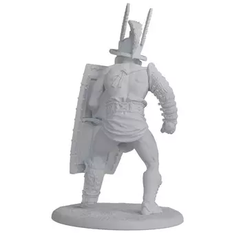 Gladiators of Rome Murmillo (Военная миниатюра) Модель из высококачественной смолы премиум-класса (серая) 75 мм Inna marka