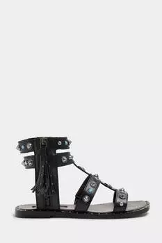 Гладиаторские сандалии с заклепками River Island, черный