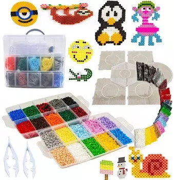 Гладильные бусины Набор для глажки Набор из 16 000 бусин в футляре из 16 000 штук PakaNiemowlaka