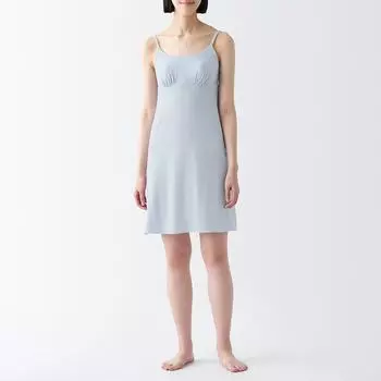 Ночная сорочка MUJI, светло-синий