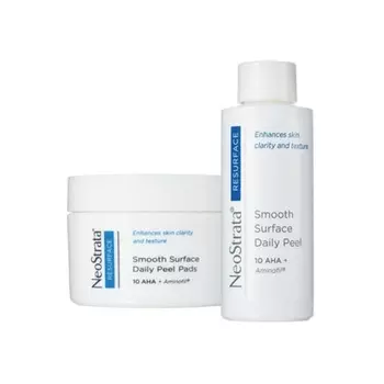 Гладкая поверхность Daily Peel 10 Aha и Aminofil 36 ватных дисков, Neostrata