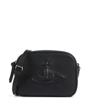 Гладкая сумка через плечо anna из мелкозернистой яловой кожи. Vivienne Westwood, черный