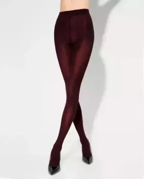 Гладкие блестящие колготки Cristalle 120 плотностью 120 ден Hyd, цвет Granate