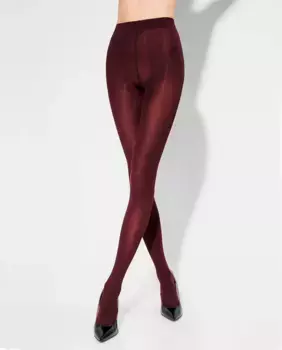 Гладкие блестящие колготки Cristalle 70 плотностью 70 ден Hyd, цвет Granate