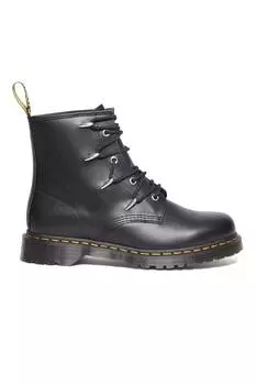 Гладкие ботинки на шнуровке Dr Martens, черный