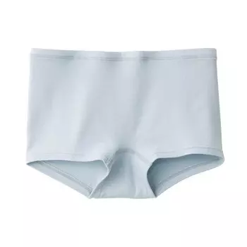 Гладкие боксеры MUJI, светло-синий