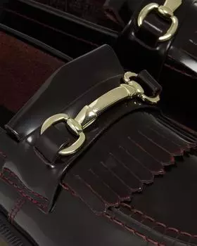 Гладкие кожаные лоферы-килти Adrian Snaffle Dr. Martens