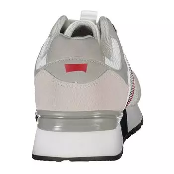 Гладкие кроссовки Carrera с контрастными мужскими деталями, белый