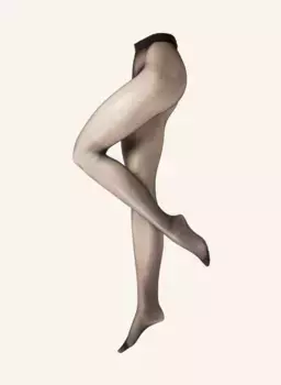 Гладкие шелковистые колготки Falke, черный